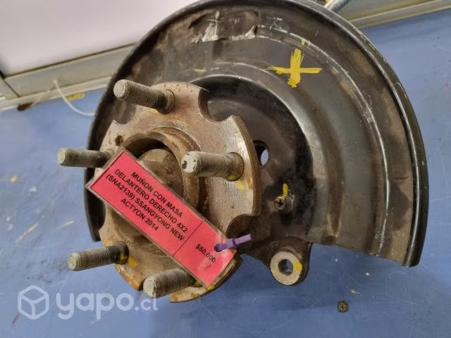 Muñon con masa delantero derecho 4x2 (SNA2139)