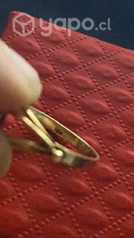 Anillo dama 18k