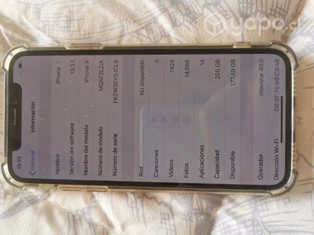IPhone x 256 Gb - Imagen 2