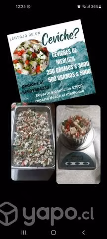 Ceviche de merluza