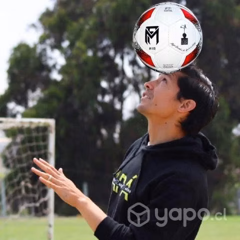 Balón De Fútbol Rojo Matias Fdez Nro 5 Oficial