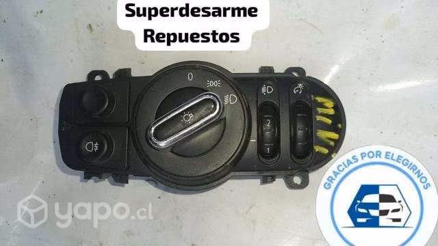 Botón luces mini Cooper desarmaduría