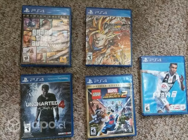 Juegos de play 4