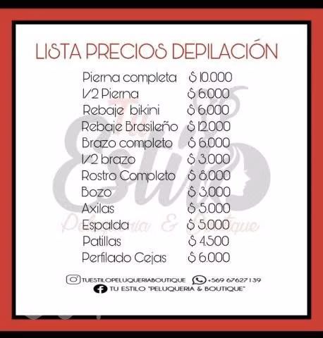 Alisados, Balayage, Tinturas, etc