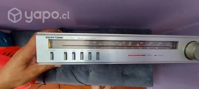 Tuner Sintonizador Benytone M2400tjaponés Impecabl