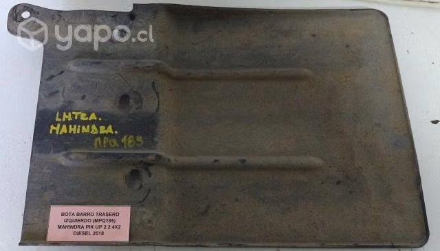 Bota Barro Trasero Izquierdo (MPQ185) Mahindra Pi