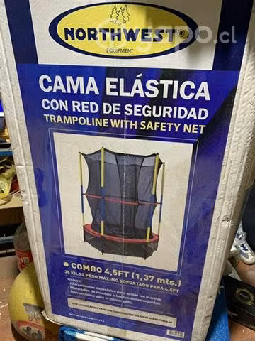 Cama elástica individual