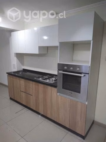 Mueble de cocina 240, cubierta cuarzo