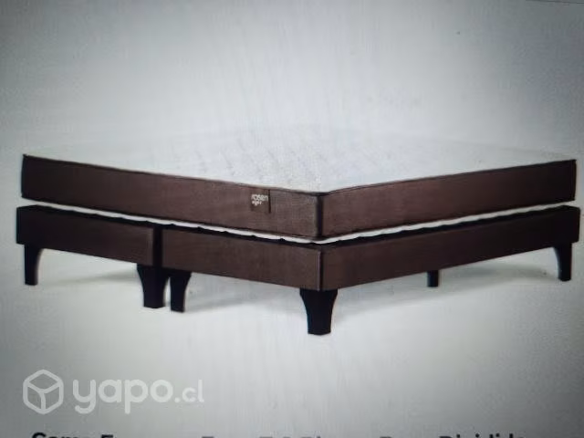 Cama europea Ergo T 2 plazas mas colchon Ergo