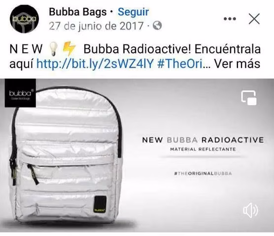 Mochila reflectante
