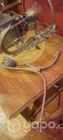 Faroles de bronce antiguos - Imagen 4
