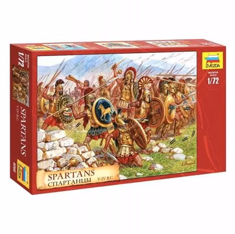 Maqueta De Figuras De Infantería Espartana (41), 1