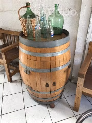 Barrica Bar con luz