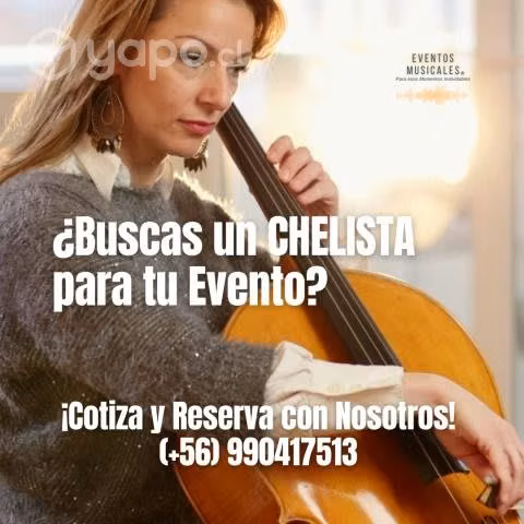 Chelistas Profesionales para todo tipo de Eventos