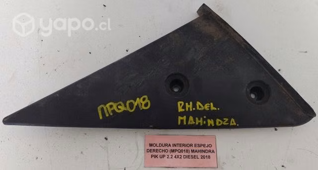 Moldura Int Espejo Der (MPQ018) Mahindra 2018