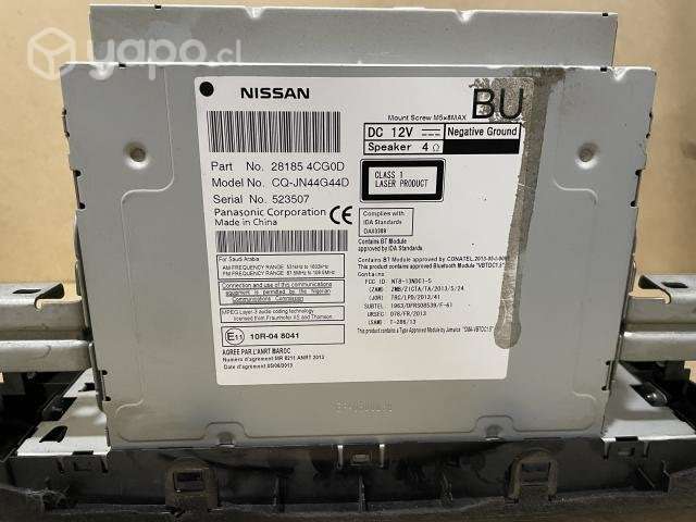 Radio nissan qashqai 2015 0 - Imagen 3