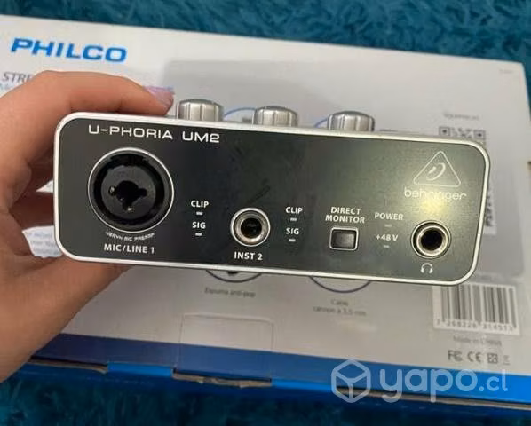 Interfaz behringer nueva