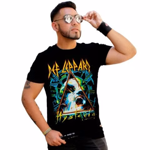 Polera hysteria def leppard