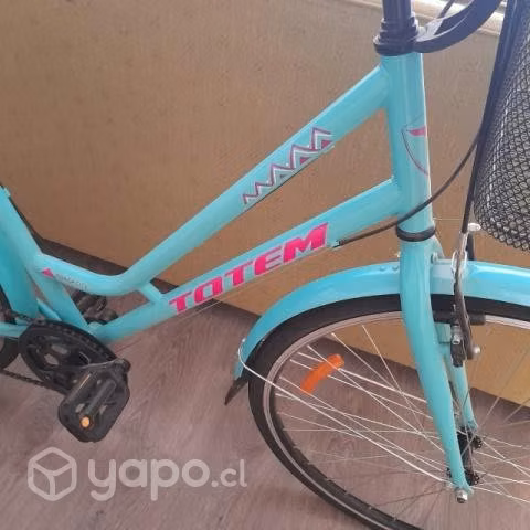 Bicicleta de paseo Totem aro 28 casi nueva