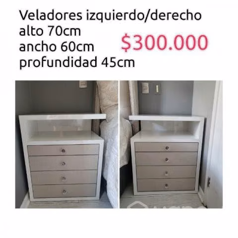 Veladores izquierdo derecho - Imagen 3