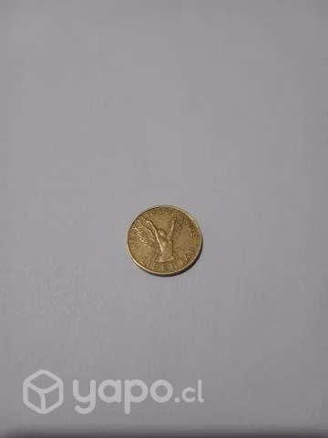 Moneda de 5 pesos 1988 escasa