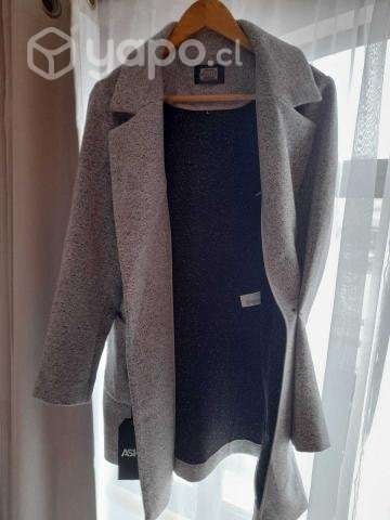 Tapado (chaquetón) gris talla l marca ash - Imagen 4