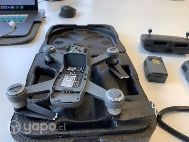 Dji Spark Rojo Fly More Combo