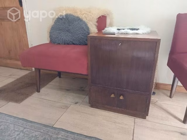 Antiguo Sofá con mueble - Imagen 3