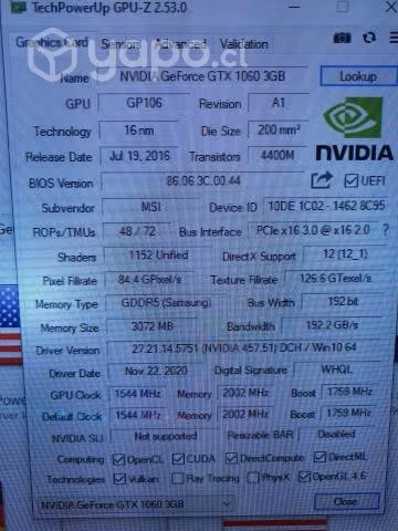 PC i7-6700k + gtx1060 3GB + 16gb ram - Imagen 4