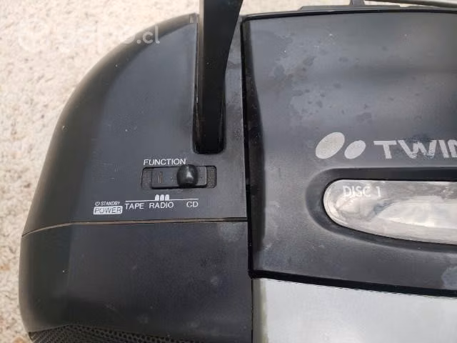 Antigua radio Aiwa 1990 doble Cd