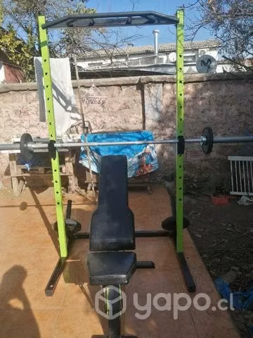 Half rack gym