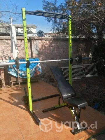 Half rack gym