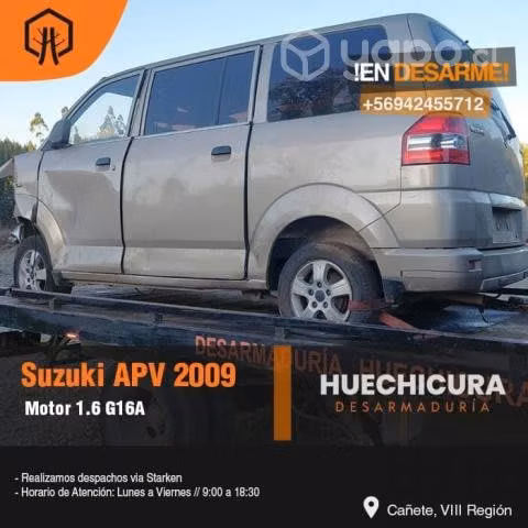Carter suzuki apv 2009