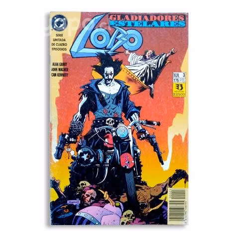 LOBO: GLADIADORES ESTELARES N°3. Ed. Zinco 1993