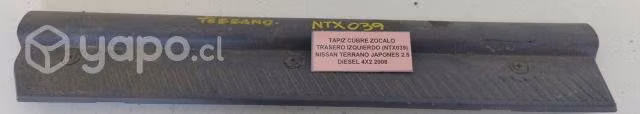 Tapiz Cubre Zocalo Trasero Izquierdo (NTX039) Niss