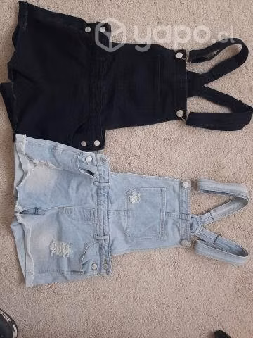 Jardineras/short talla S equivalente talla 14ap