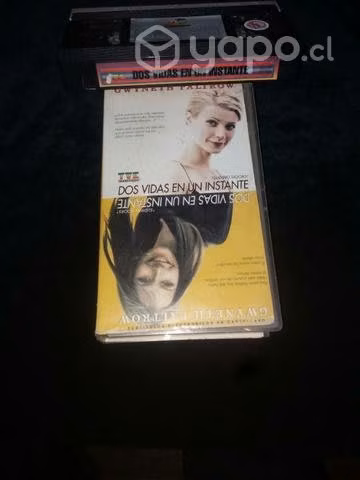 Película Dos vidas en un instante vhs