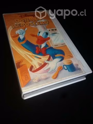 Película Donald repostero vhs