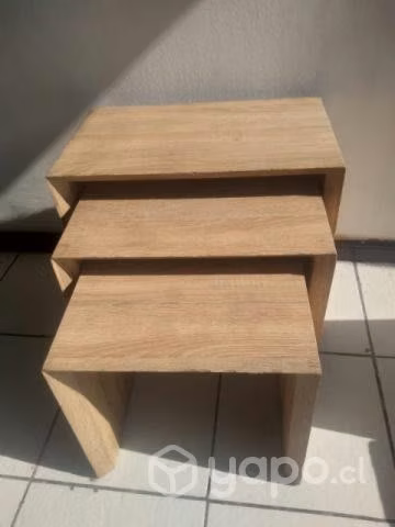 Mesitas de madera - Imagen 2