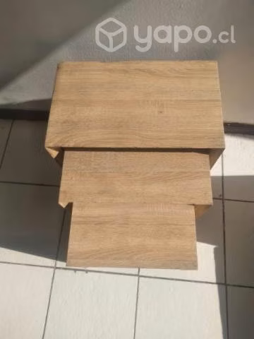 Mesitas de madera