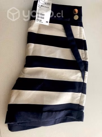 Short H&M nuevo con etiqueta XS