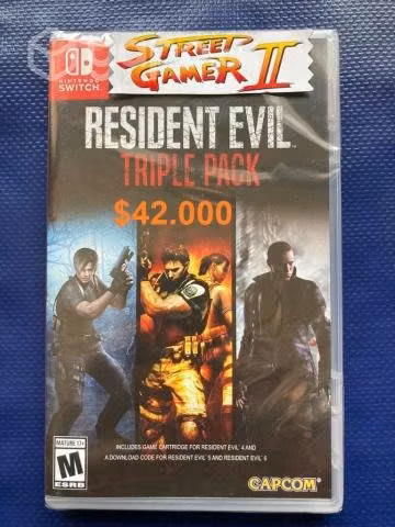 Resident evil triple pack nintendo switch nuevo
