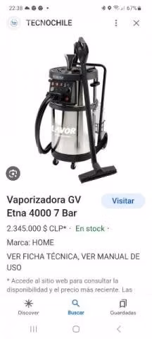 vaporizadora industrial