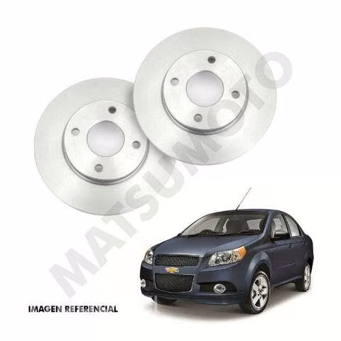 Disco de Freno Delantero Chevrolet Aveo Sedan