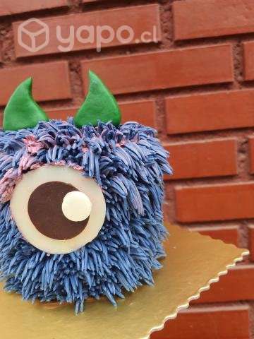 Mini torta monstruo monster c regalo día del niño - Imagen 2