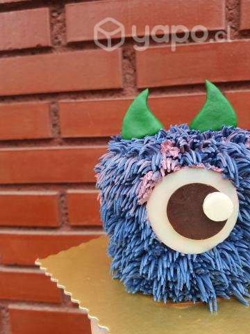 Mini torta monstruo monster c regalo día del niño - Imagen 6