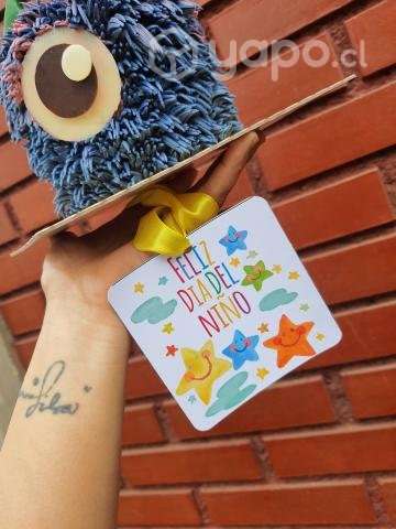 Mini torta monstruo monster c regalo día del niño - Imagen 4