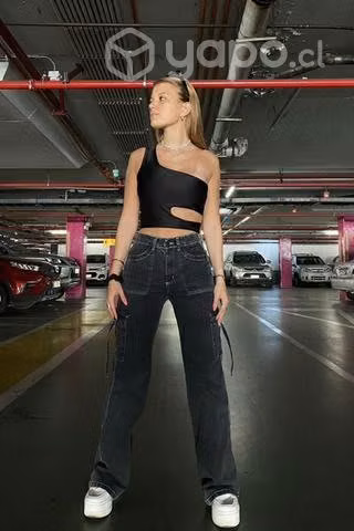 Jeans cargo - Imagen 2