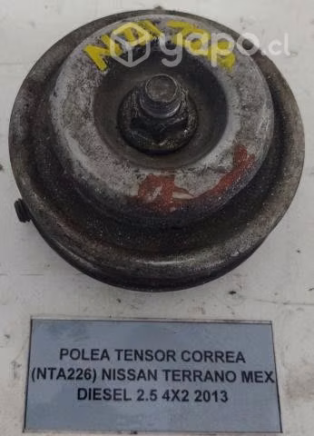 Polea Bomba Agua (NTA087) Nissan Terrano Mex Diese