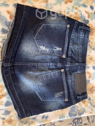 Falda Ellus de Jeans mujer talla 36 - Imagen 5